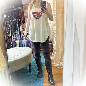 💕Cute Lularoe Tank Top Freedom Route 66💕